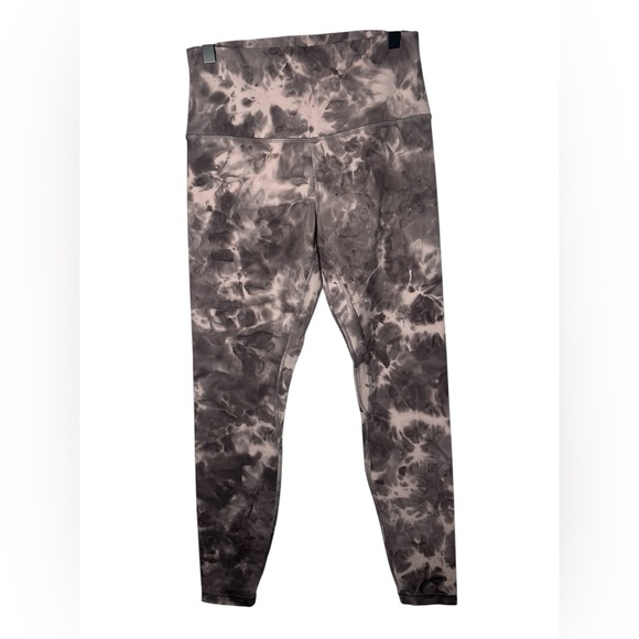 Lululemon Align High-Rise Pant 25” Diamond Dye Mink Berry Grey Size 8 - Picture 3 of 7